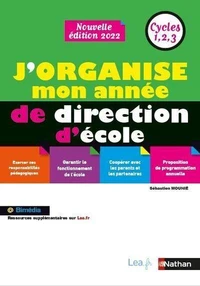 J'organise mon année de direction d'école