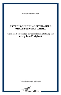 Anthologie de la littérature orale Songhay-Zarma