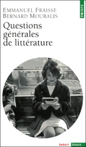 Questions Generales De Litterature