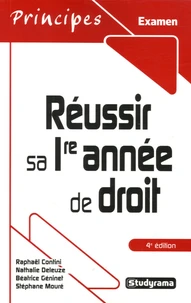 Réussir sa 1e année de droit