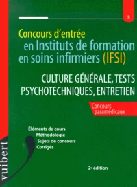 Concours d'entrée en Instituts de formation en soins infirmiers (IFSI)