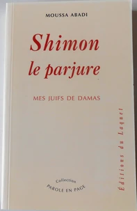 Shimon, le parjure.
