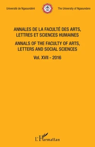Annales de la Faculté des arts, lettres et sciences humaines de l'Université de Ngaoundéré