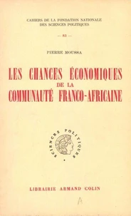 Les chances économiques de la communauté franco-africaine
