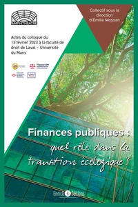 Finances publiques, quel rôle dans la transition écologique?