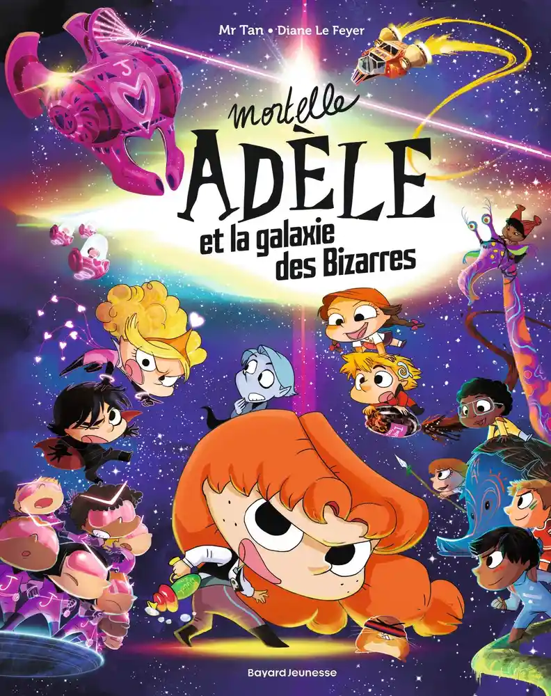 couverture de : Mortelle Ad&egrave;le et la galaxie des Bizarres