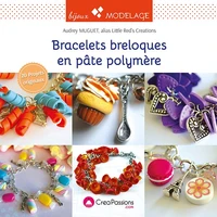 Bracelets breloques en pâte polymère