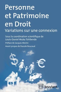 Personne et patrimoine en droit
