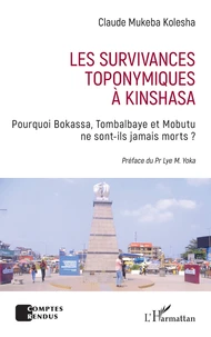 Les survivances toponymiques à Kinshasa