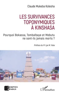 Les survivances toponymiques à Kinshasa
