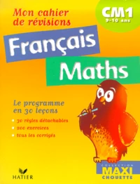 Mon Cahier De Revisions Francais-Maths Cm1