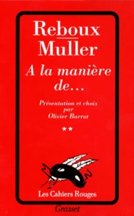 A LA MANIERE DE... Tome 2