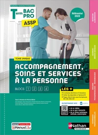 Accompagnement, soins et services à la personne Tle Bac Pro ASSP