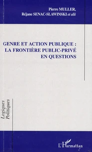 Genre et action publique : la frontière public-privé en questions