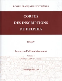 Corpus des inscriptions de Delphes