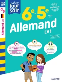 Allemand 6e-5e LV1 - Cahier Jour Soir