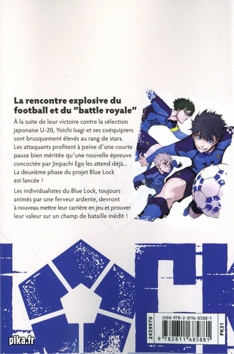 Blue Lock 17 Manga eBook by Kaneshiro Muneyuki - EPUB Book