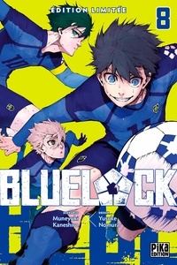 Muneyuki Kaneshiro et Yusuke Nomura - Blue Lock Tome 8 : Avec 11 cartes postales métallisées.