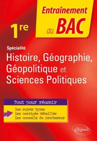 Spécialité histoire, géographie, géopolitique, sciences politiques 1re