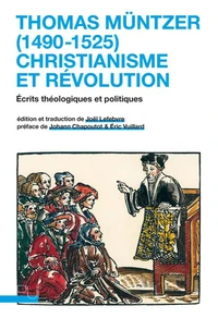 Thomas Müntzer (1490-1525), christianisme et révolution