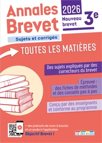 Toutes les matières 3e