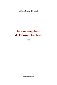 La voix singulière de Fabrice Humbert