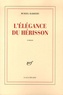 Muriel Barbery - L'élégance du hérisson.