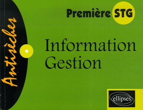 Information Gestion 1e STG