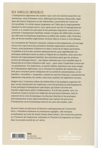 Des familles invisibles. Les algériens de France entre intégrations et discriminations (1945-1985)