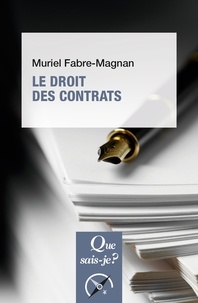 Muriel Fabre-Magnan - Le droit des contrats.