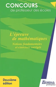 L'épreuve de mathématiques