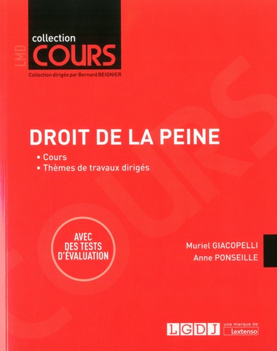 Droit de la peine  Edition 2019