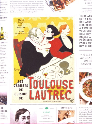Muriel Lacroix et Pascal Pringarbe - Les carnets de cuisine de Toulouse-Lautrec.