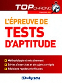 Muriel Moutarlier - Tests d'aptitude IFSI.