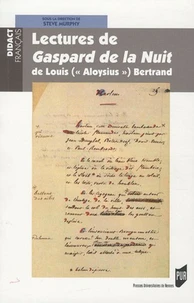 Lectures de Gaspard de la Nuit de Louis ("Aloysius") Bertrand