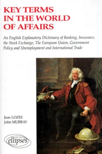 Key terms in the world of affairs