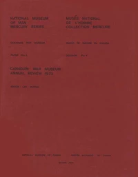Canadian War Museum: annual review 1973
