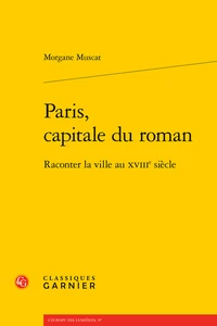 Paris, capitale du roman