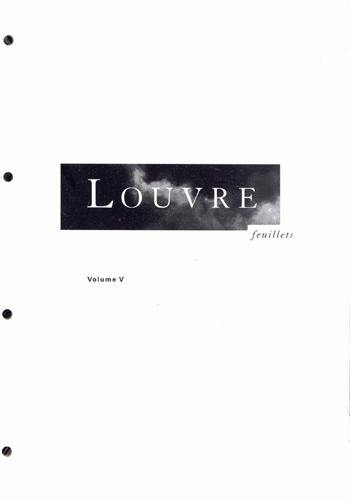 Musée du Louvre - Feuillets - Volume 5.