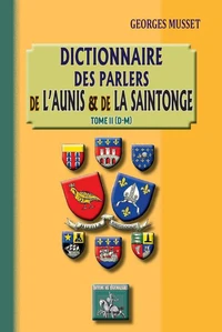 Dictionnaire des parlers de l'Aunis et de la Saintonge