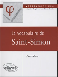 Le vocabulaire de Saint-Simon