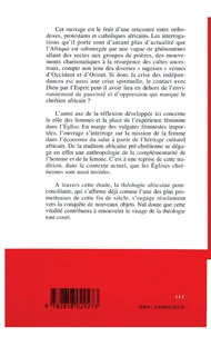 Spiritualité et libération en Afrique
