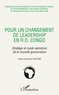 Mwayila Tshiyembe - Pour un changement de leadership en R. D. Congo - Stratégie et mode opératoire de la nouvelle gouvernance.