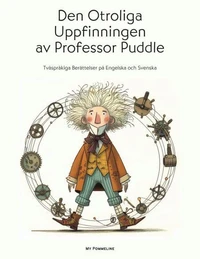 Den Otroliga Uppfinningen av Professor Puddle: Tvåspråkiga Berättelser på Engelska och Svenska