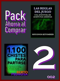 Pack Ahorra al Comprar 2 - 002: Las reglas del juego: Una aventura de aceitunas asesinas & 1100 Chistes para partirse: Una excelente selección de chistes tronchantes