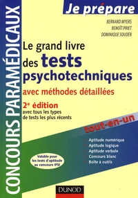 Le grand livre des tests psychotechniques avec méthodes détaillées