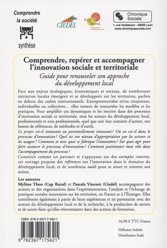 Comprendre, repérer et accompagner l'innovation sociale et territoriale. Guide pour renouveler son approche du développement local