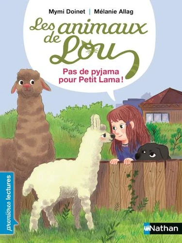 Couverture de Les animaux de Lou Pas de pyjama pour Petit Lama !