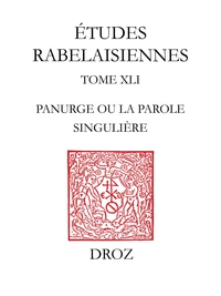 Etudes rabelaisiennes