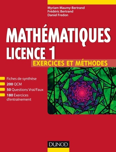 Myriam Maumy-Bertrand et Frédéric Bertrand - Mathématiques Licence 1.